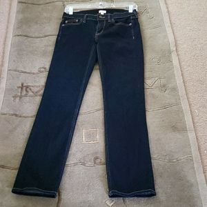 Jcrew straight leg dark blue jeans 👖 25S